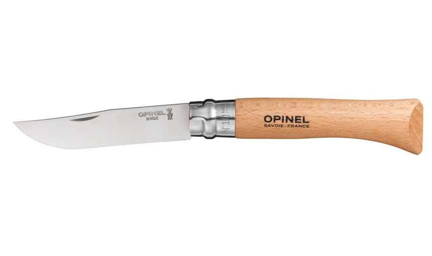 Nóż OPINEL Inox No. 10 buk 10VRI 1