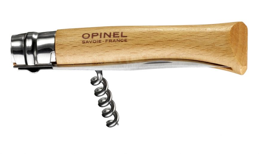 Nóż OPINEL Inox No. 10 korkociąg 10 KORK 2