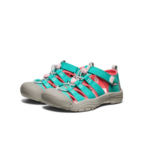Sandały KEEN Newport H2 Youth / Bright Aqua / Pink