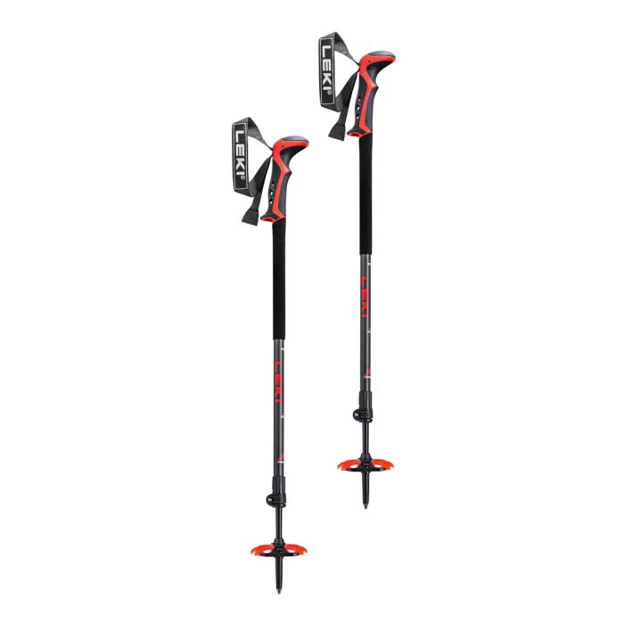 Kije LEKI Haute Route 2 / anthracite red black