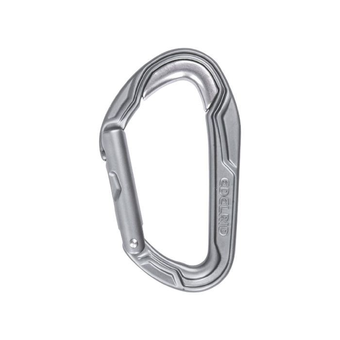 Karabinek EDELRID Bulletproof prosty / 663-slate