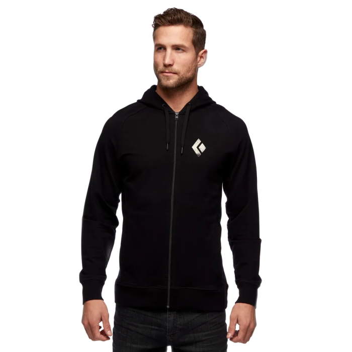 Bluza Black Diamond Chalked Up Full Zip / Black