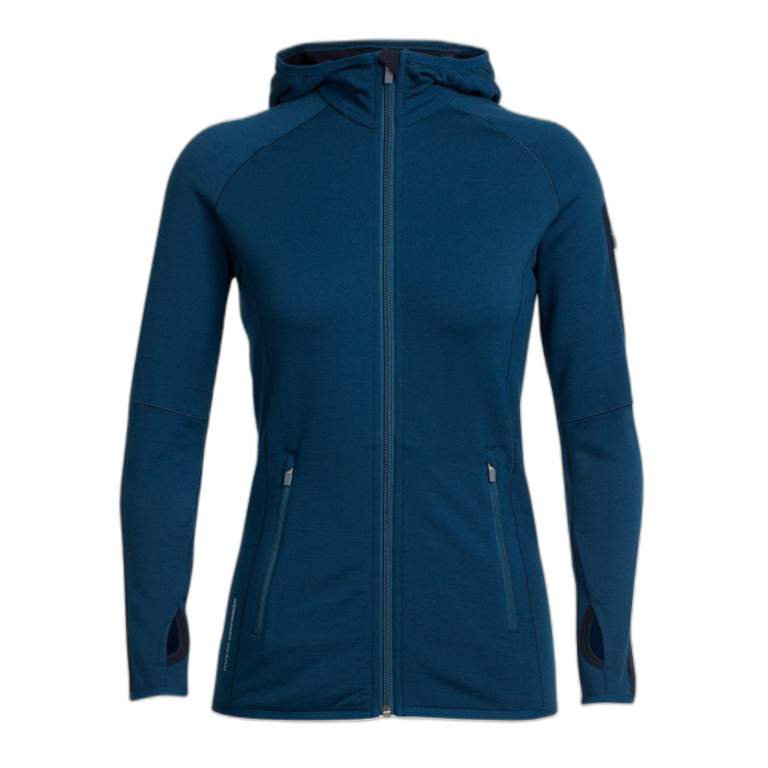 Bluza damska ICEBREAKER Atom FZ HD 101475 404 /  niebieski