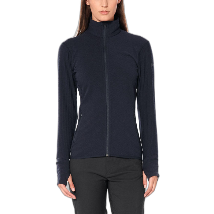 Bluza damska ICEBREAKER Descender FZ 103900 /  granatowy