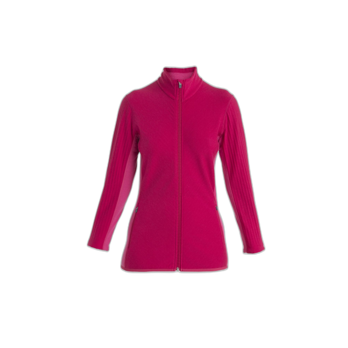 Bluza damska ICEBREAKER Descender FZ 103900 / 933 pink tempo