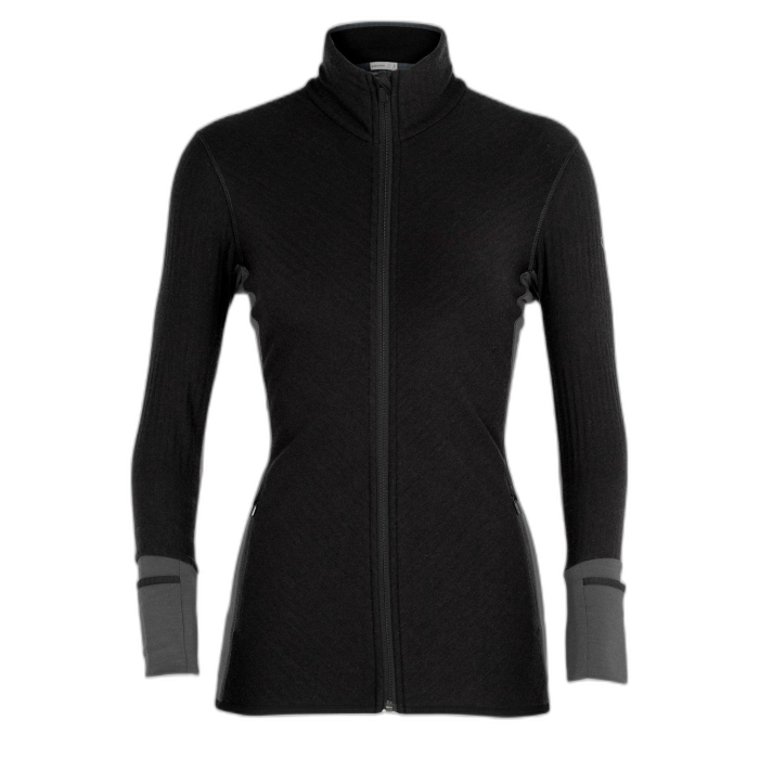 Bluza damska ICEBREAKER Descender FZ 103900  /  czarny