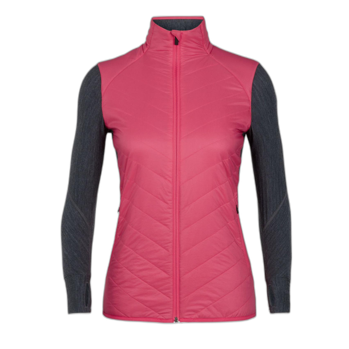 Bluza damska ICEBREAKER Descender Hybrid FZ 104282  /  wielokolorowy