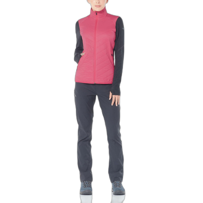 Bluza damska ICEBREAKER Descender Hybrid FZ 104282  /  wielokolorowy