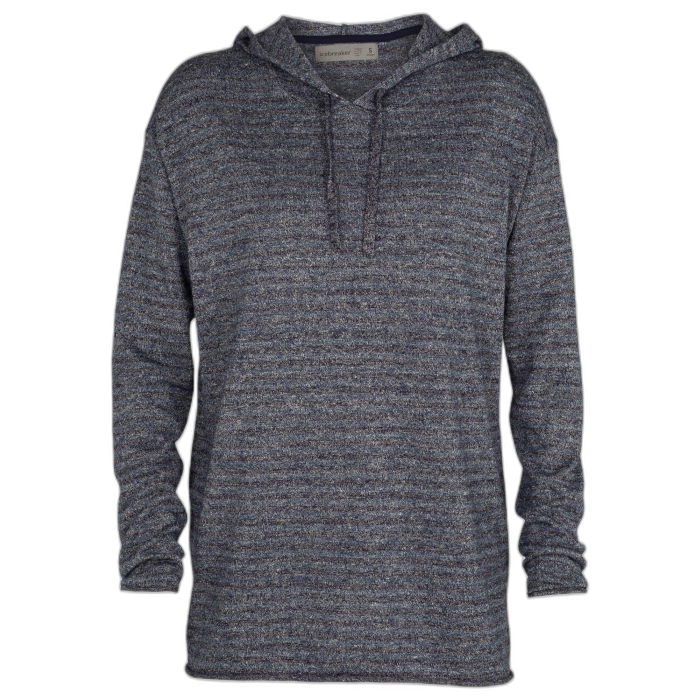 Bluza damska ICEBREAKER Flaxen Hoody 105369 /  granatowy
