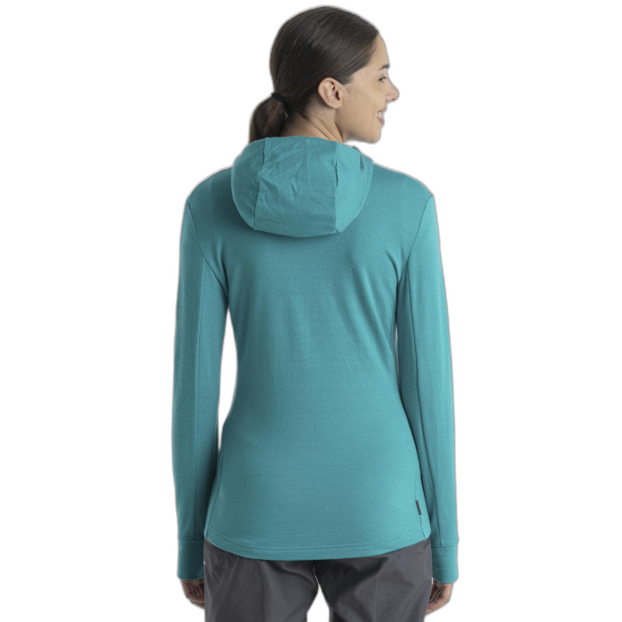 Bluza damska ICEBREAKER Quantum 3 HD 59JW / 859 flux green