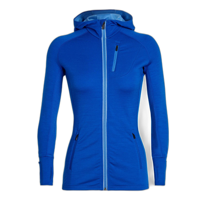 Bluza damska ICEBREAKER Quantum FZ HD 101466 /  niebieski
