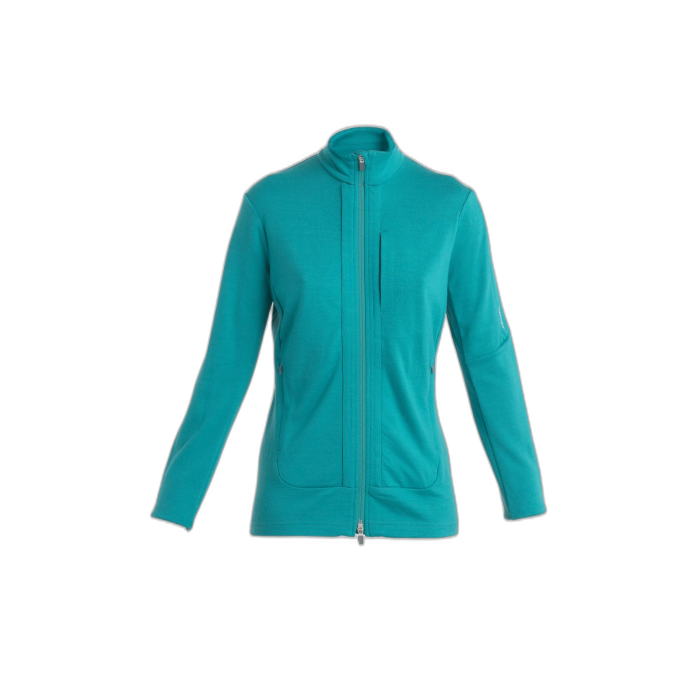 Bluza damska ICEBREAKER Quantum III FZ / 861 flux green