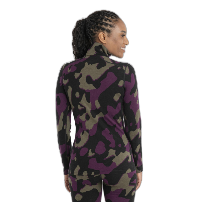 Bluza damska ICEBREAKER Vertex Natural Shades HZ 56UQ / 962 black loden