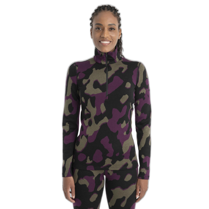 Bluza damska ICEBREAKER Vertex Natural Shades HZ 56UQ / 962 black loden