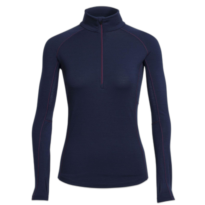 Bluza damska ICEBREAKER Zone LS HZ 102571 402 /  granatowy