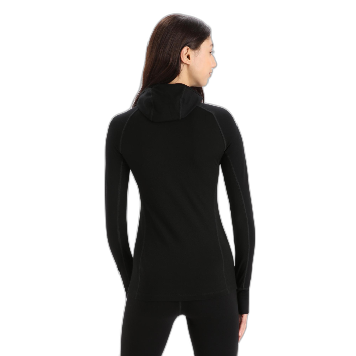 Bluza damska ICEBREAKER ZoneKnit Insulated HD 56GQ  / 001 black