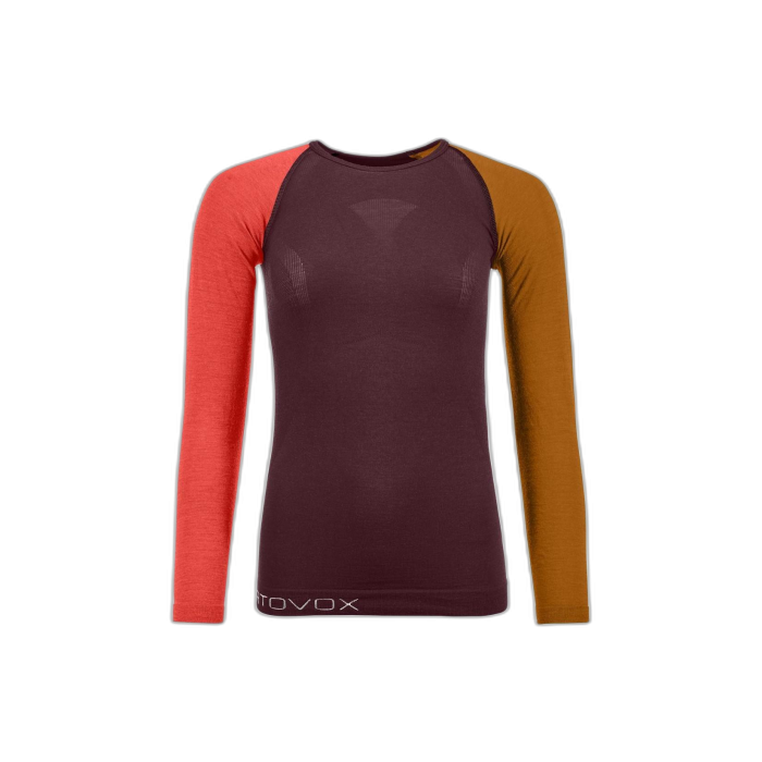 Bluza damska ORTOVOX 120 Comp LS / winetasting