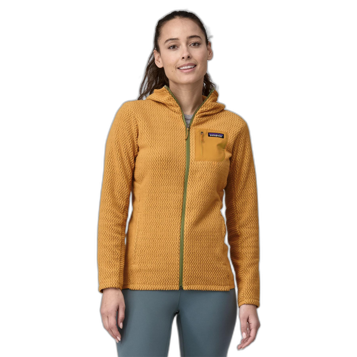 Bluza damska PATAGONIA  R1 Air FZ HD / PFGD pufferfish gold