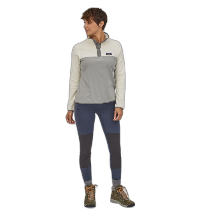 Bluza damska PATAGONIA Micro D Snap-T P/O /  biały