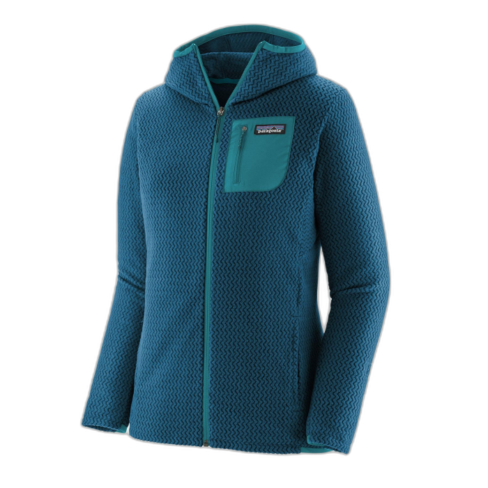 Bluza damska PATAGONIA R1 Air FZ HD / LMBE lagom blue