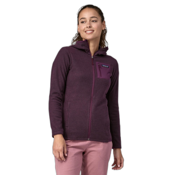 Bluza damska PATAGONIA R1 Air FZ HD / OBPL obsidian plum
