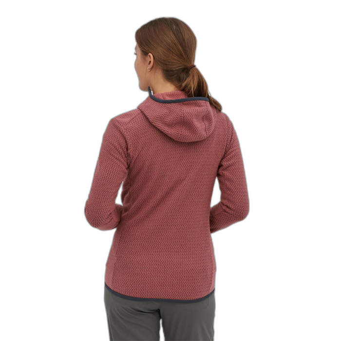 Bluza damska PATAGONIA R1 Air FZ HD / RHP rose hip
