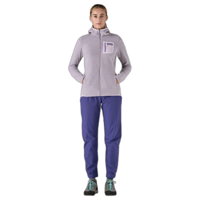 Bluza damska PATAGONIA R1 Air FZ HD / FGLP foxglow purple