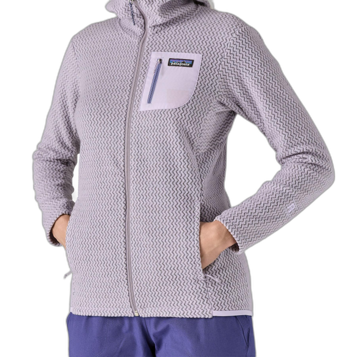 Bluza damska PATAGONIA R1 Air FZ HD / FGLP foxglow purple