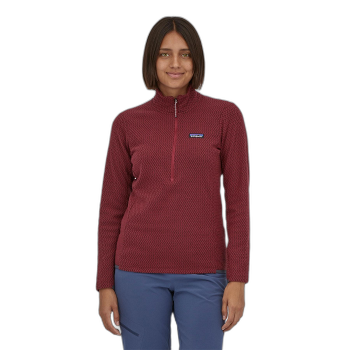 Bluza damska PATAGONIA R1 Air HZ / SEQR sequoia red