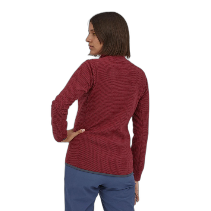 Bluza damska PATAGONIA R1 Air HZ / SEQR sequoia red