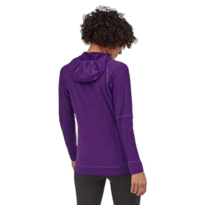 Bluza damska PATAGONIA R1 FZ HD /  fioletowy