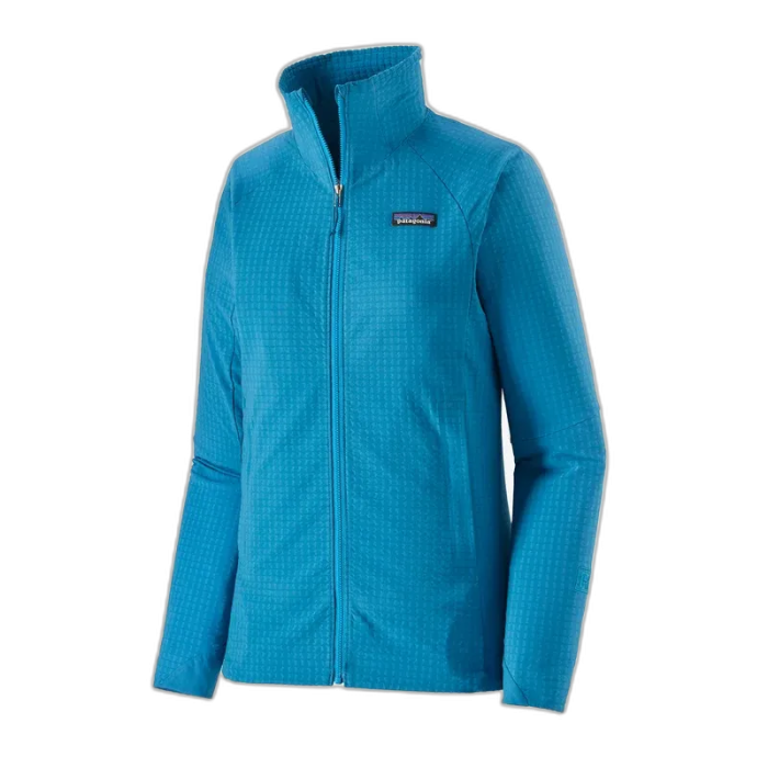 Bluza damska PATAGONIA R1 Tech Face FZ /  niebieski