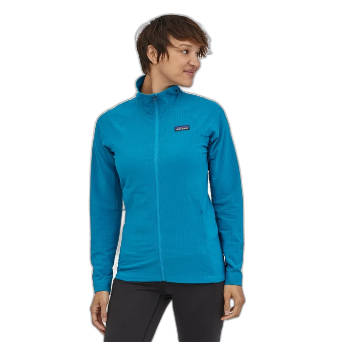 Bluza damska PATAGONIA R1 Tech Face FZ /  niebieski