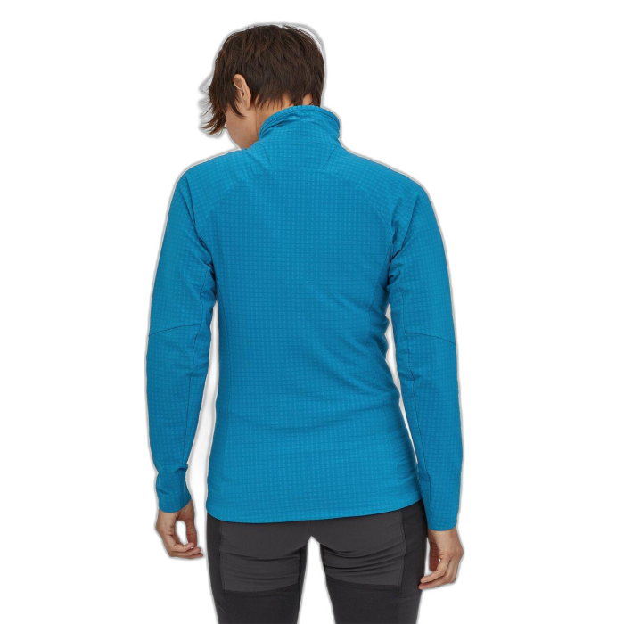 Bluza damska PATAGONIA R1 Tech Face FZ /  niebieski