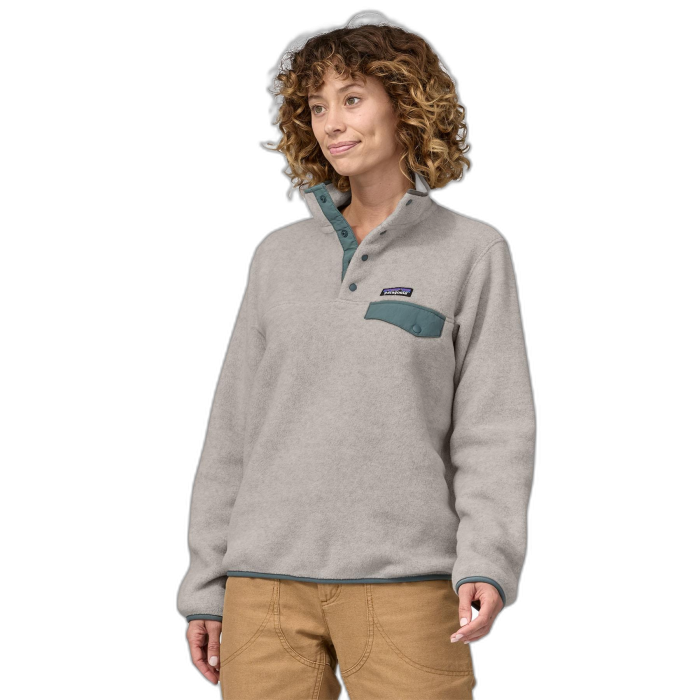 Bluza damska PATAGONIA Synchilla LW P/O / OLGN oatmeal green