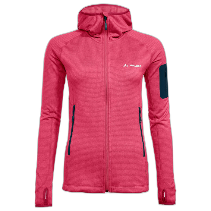 Bluza damska VAUDE Back Bowl Fleece HD /  różowy