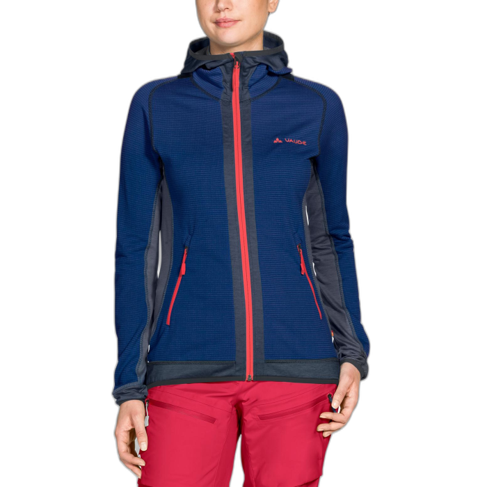 Bluza damska VAUDE Back Bowl Fleece HD /  niebieski