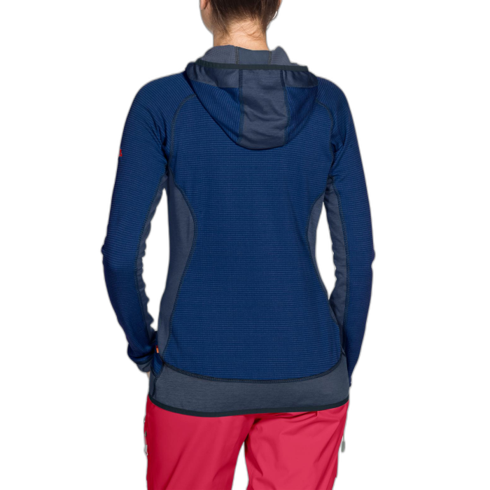 Bluza damska VAUDE Back Bowl Fleece HD /  niebieski