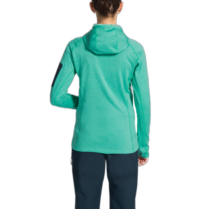 Bluza damska VAUDE Back Bowl Fleece HD /  zielony