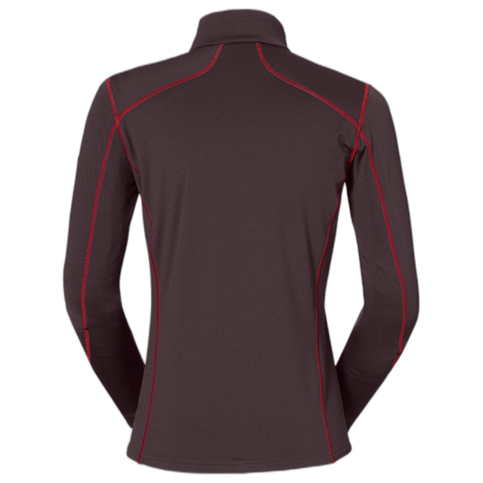 Bluza damska VAUDE Boe Halfzip Raisin /  wielokolorowy