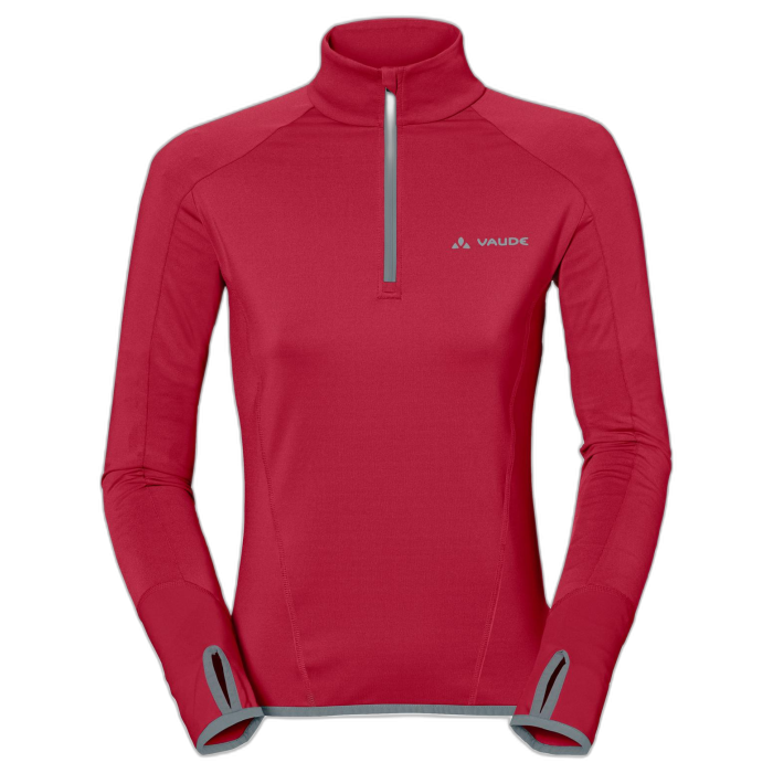 Bluza damska VAUDE Livigno HZ /  czerwony