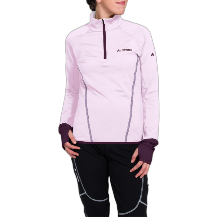 Bluza damska VAUDE Livigno HZ /  różowy