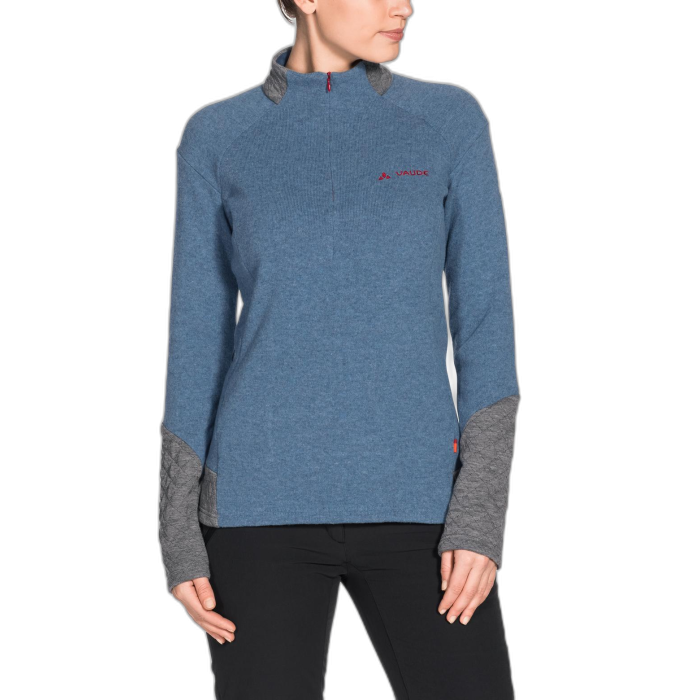 Bluza damska VAUDE Miskanti Pullover /  niebieski