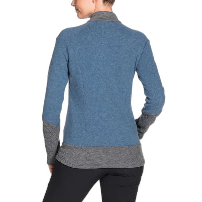 Bluza damska VAUDE Miskanti Pullover /  niebieski