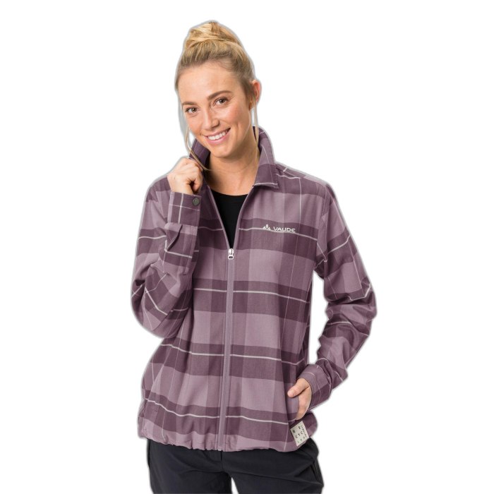 Bluza damska VAUDE Neyland FZ / 550-Blackberry