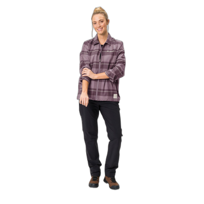 Bluza damska VAUDE Neyland FZ / 550-Blackberry