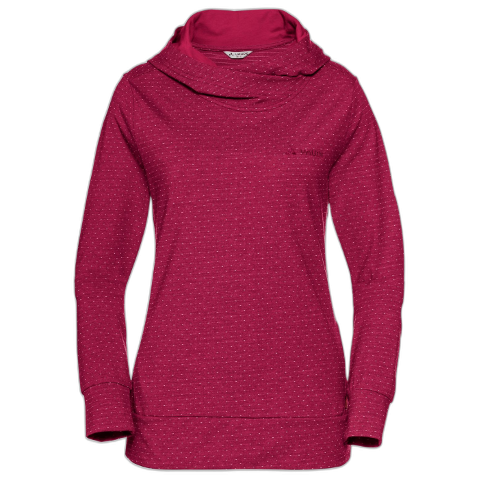 Bluza damska VAUDE Tuenno /  czerwony