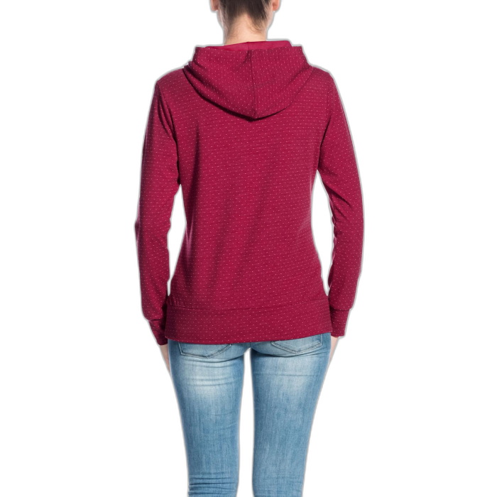Bluza damska VAUDE Tuenno /  czerwony