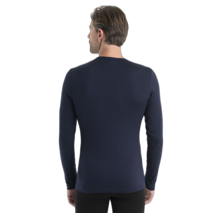 Bluza ICEBREAKER Ultralite Fine Gauge 105116 / 401 midnight navy