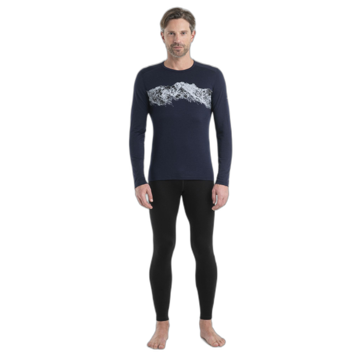 Bluza ICEBREAKER Ultralite Fine Gauge 105116 / 401 midnight navy